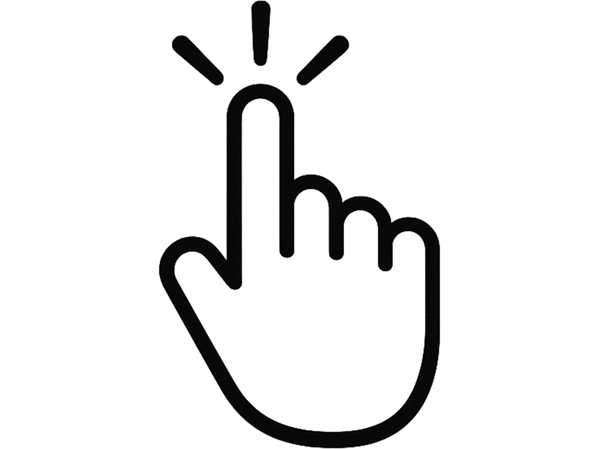 cursor hand click